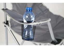 Camp Gear Stoel Opvouwbaar Grijs -Kampeeruitrusting 1 3 camp gear stoel opvouwbaar grijs