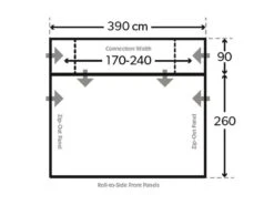 Kampa Dometic Opblaasbare Campervoortent Rally Air Pro Drive Away 390 -Kampeeruitrusting 10 2 kampa dometic opblaasbare campervoortent rally air pro drive away 390 mh2003