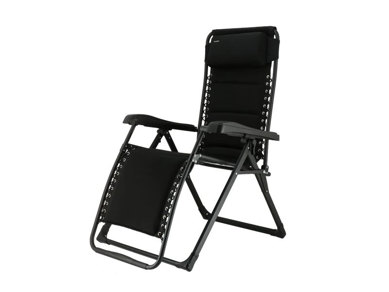 Travellife Barletta Stoel Relax Zwart 4 Travellife Barletta Stoel Relax Zwart - Afbeelding 4