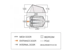 Vango Experience Tent Soul 300 -Kampeeruitrusting 11 2 vango experience tent soul 300 tersoult15165