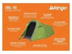 Vango Experience Tent Soul 100 8 Vango Experience Tent Soul 100 -Kampeeruitrusting 12 2 vango experience tent soul 100 eigenschapen buitenkant tersoult15077