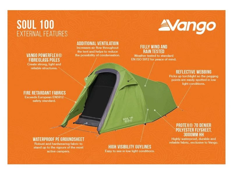 Vango Experience Tent Soul 100 3 Vango Experience Tent Soul 100 - Afbeelding 3