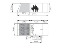 Dometic Rarotonga Drive Away FTT 401 RH Camper-bus Tent -Kampeeruitrusting 14 4 dometic rarotonga drive away ftt 401 rh camper bus tent afmeting 9120002161
