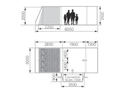 Dometic Rarotonga Drive Away FTT 401 TC RH Camper-bus Tent -Kampeeruitrusting 15 4 dometic rarotonga drive away ftt 401 tc rh camper bus tent afmeting 9120002159