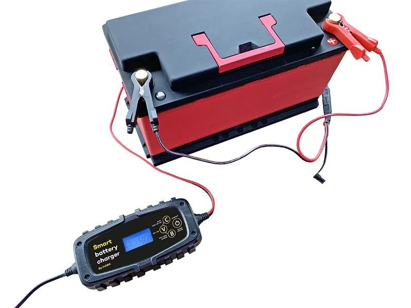 Haba Acculader 12V, 5A En Druppellader 2 Haba Acculader 12V, 5A En Druppellader - Afbeelding 2