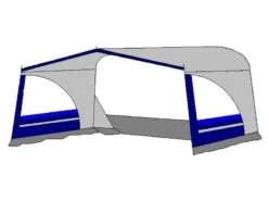 Te Velde Luifel Regenboog 240 Cm Blauw -Kampeeruitrusting 2 1 tevelde luifel regenboog rechts blauw 2