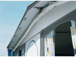 Brand Luifel Voor Caravanvoortent Solair -Kampeeruitrusting 2 3 brand luifel voor caravanvoortent solair opgerold brsolair