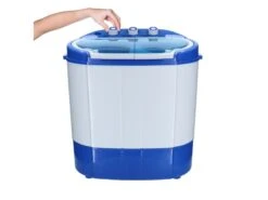 Mestic MW-120 Wasmachine En Centrifuge Combinatie -Kampeeruitrusting 2 5 mestic mw 120 wasmachine en centrifuge combinatie 1502270