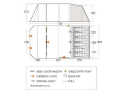 Vango Tunneltent Joro 600 Xl -Kampeeruitrusting 20 2 vango tunneltent joro 600 xl terjoropom23taq