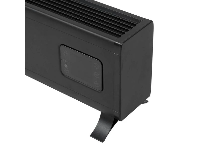 Eurom Alutherm Baseboard 1000 Black Elektrische Convector Kachel 4 Eurom Alutherm Baseboard 1000 Black Elektrische Convector Kachel - Afbeelding 4