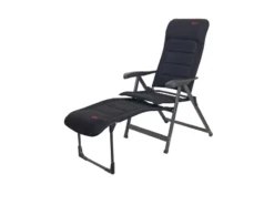 Crespo Voetenbank Rp-215 Air-deluxe Zwart Kleur 80 -Kampeeruitrusting 24 2 crespo voetenbank rp 215 air de luxe kleur 80 zwart