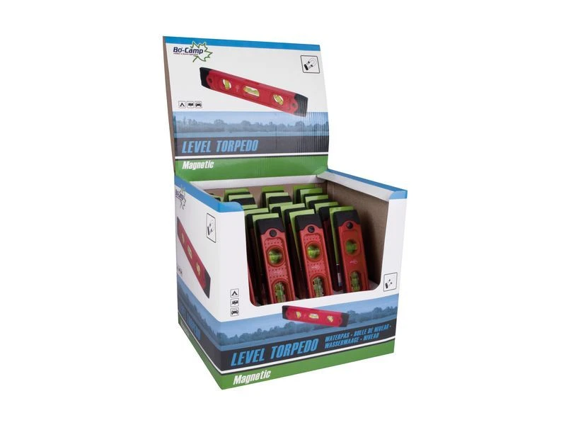 Bo-Camp Waterpas Torpedo Magnetisch 2 Bo-Camp Waterpas Torpedo Magnetisch - Afbeelding 2
