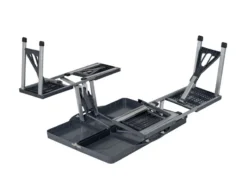 Bo Camp Kampeer-picknicktafel Basic Grijs -Kampeeruitrusting 27 8 bo camp kampeer picknicktafel basic grijs 1404374