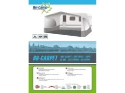 Bo Camp Tenttapijt Bo-carpet Grijs -Kampeeruitrusting 39 2 bo camp tenttapijt bo carpet grijs 4218111