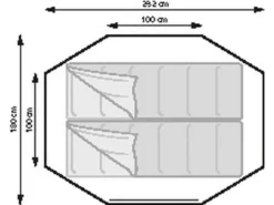 Eurotrail Pop-up Tent Jump 2 -Kampeeruitrusting 4 2 eurotrail pop up tent jump 2 ette0451 0204