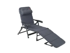 Crespo Zit Ligstoel Ap-233 Air-deluxe Grijs Kleur 86 -Kampeeruitrusting 44 4 crespo zit ligstoel ap 233 air de luxe kleur 86 grijs