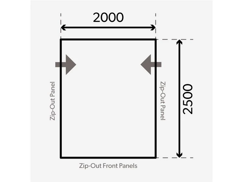 Kampa Dometic Opblaasbare Voortent Rally Air Pro 200 S 2 Kampa Dometic Opblaasbare Voortent Rally Air Pro 200 S - Afbeelding 2