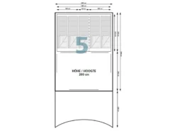 Eurotrail Opblaastent Mount Baker Btc Air -Kampeeruitrusting 59 3 eurotrail opblaastent mount baker plattegrond ette1131 2704