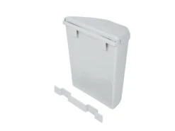 Bo-Camp Afvalbak Compact 6 Liter Grijs -Kampeeruitrusting 62 2 bo camp afvalbak compact 6 liter grijs 5329980