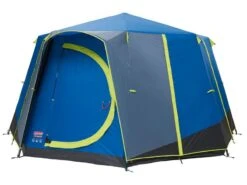 Kampeeruitrusting -Kampeeruitrusting 64 1 coleman familie tent octagon blue lime 2000035750