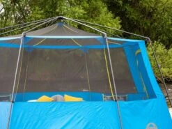 Coleman Familie Tent Octagon Blue-lime -Kampeeruitrusting 64 5 coleman familie tent octagon blue lime 2000035750