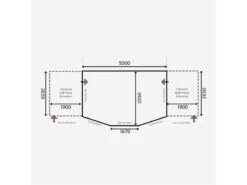 Kampa Dometic Opblaasbare Voortent Ace Air All Season 500 S -Kampeeruitrusting 70 3 kampa dometic opblaasbare voortent ace air all season 500 s plattegrond 9120001965