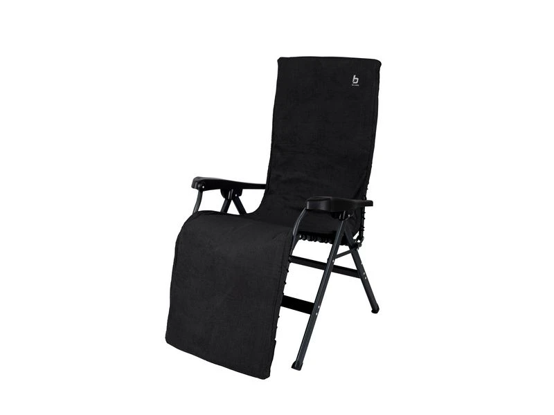 Bo Camp Stoelhoes Badstof Gepolsterd L Antraciet 1 Bo Camp Stoelhoes Badstof Gepolsterd L Antraciet