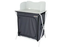 Eurotrail Kookeiland Chur Vouwbaar + Windscherm Grijs-Zwart -Kampeeruitrusting 93 1 eurotrail kookeiland chur vouwbaar windscherm grijs zwart etcf1361 0401