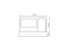 Eurotrail Canopy Room Bergen 360 -Kampeeruitrusting eurotrail bergen canopy room caravanstore 360 etct0161 3