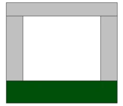 Te Velde Zijwand Voor Luifel 200 Cm 5 Kleuren -Kampeeruitrusting tevelde caravan luifel zijwand 200 groen7
